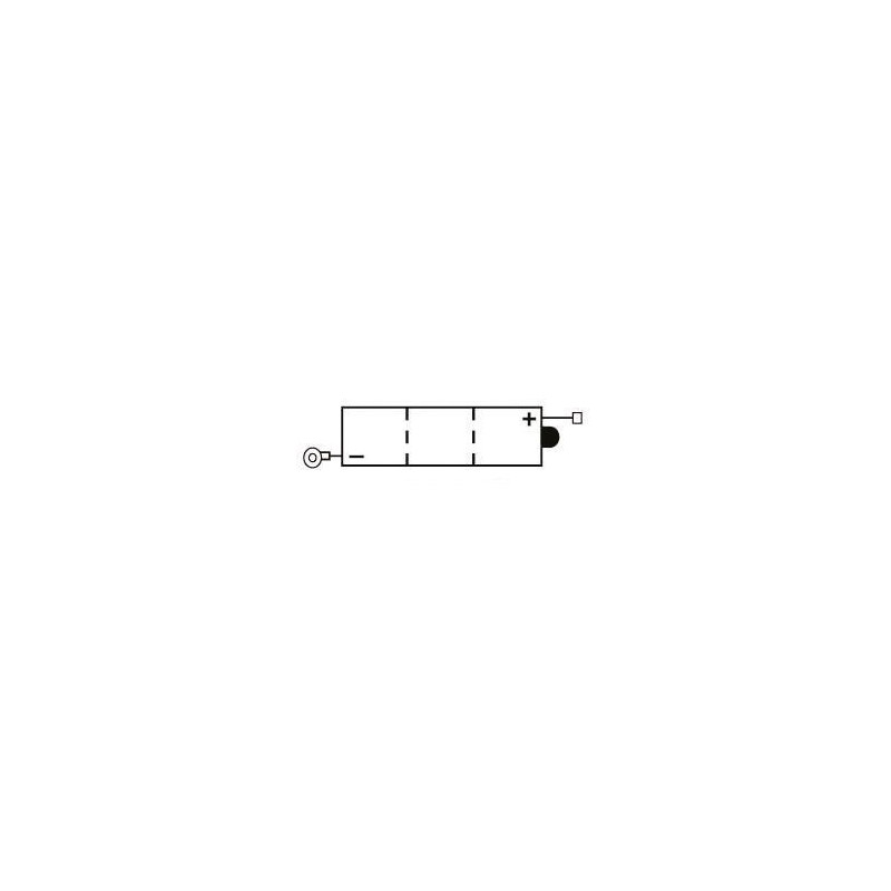 YUASA BATTERIE 6N4-2A-5 - SANS PACK ACIDE (NON INCLUS)