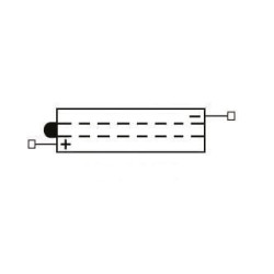 YUASA BATTERIE 6N2-2A-4 - SANS PACK ACIDE (NON INCLUS)