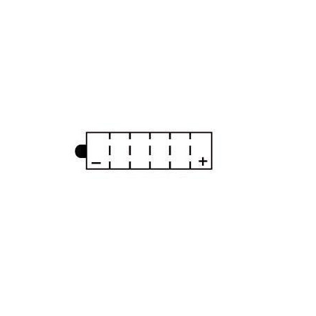 YUASA BATTERIE YB3L-A - SANS PACK ACIDE (NON INCLUS)