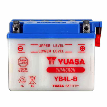 YUASA BATTERIE YB3L-B - SANS PACK ACIDE (NON INCLUS)