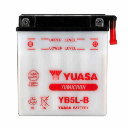 YUASA BATTERIE YB5L-B - SANS PACK ACIDE (NON INCLUS)