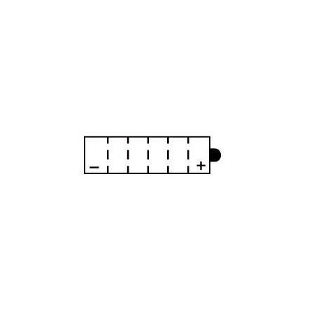 YUASA BATTERIE YB5L-B - SANS PACK ACIDE (NON INCLUS)