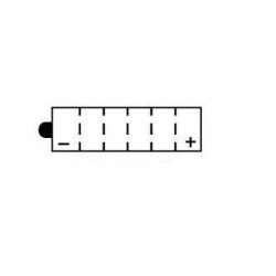 YUASA BATTERIE YB4L-A - SANS PACK ACIDE (NON INCLUS)