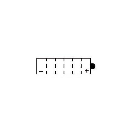 YUASA BATTERIE YB7L-B2 - SANS PACK ACIDE (NON INCLUS)
