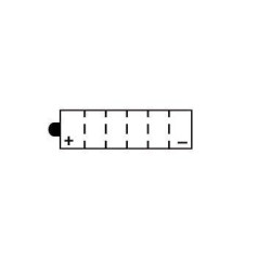 YUASA BATTERIE YB7-A - SANS PACK ACIDE (NON INCLUS)