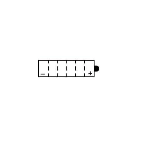 YUASA BATTERIE YB7L-B - SANS PACK ACIDE (NON INCLUS)