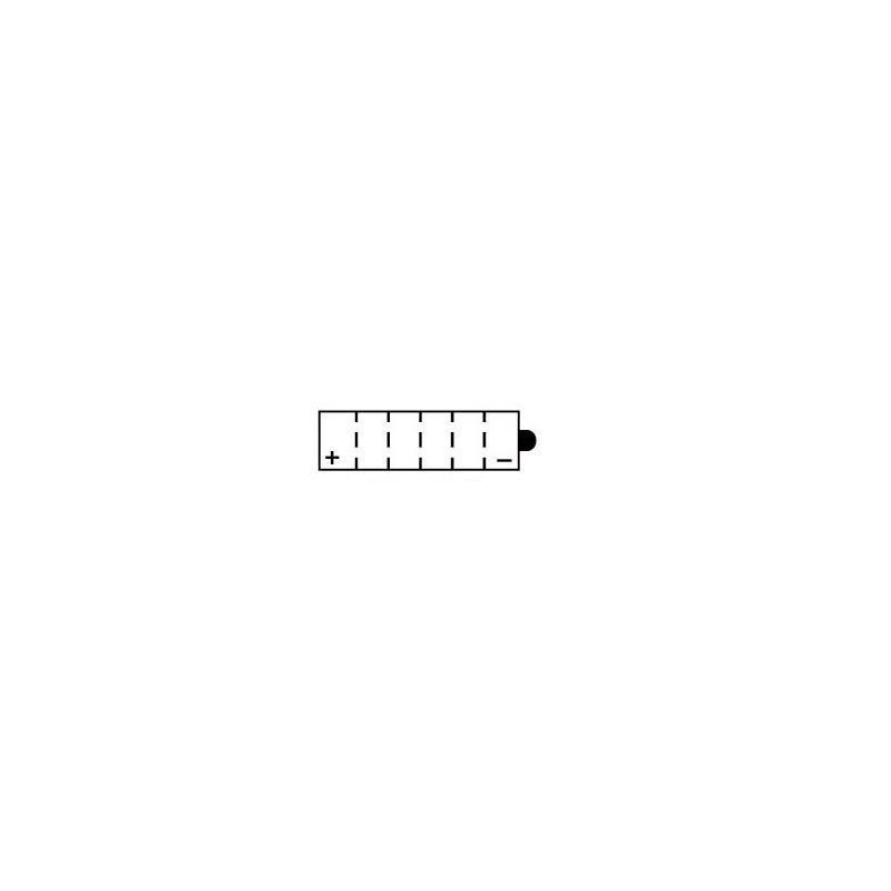 YUASA BATTERIE YB9-B - SANS PACK ACIDE (NON INCLUS)