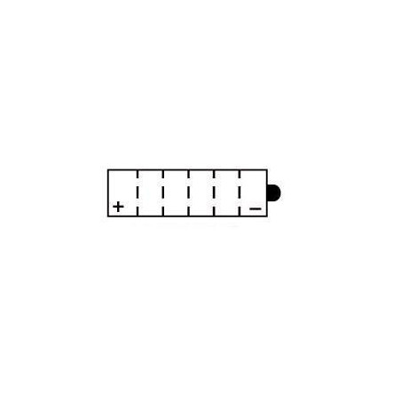 YUASA BATTERIE YB14-B2 - SANS PACK ACIDE (NON INCLUS)
