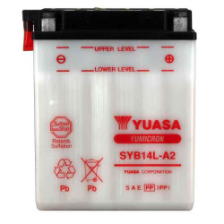 YUASA BATTERIE SYB14L-A2 - SANS PACK ACIDE (NON INCLUS)