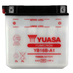 YUASA BATTERIE YB16B-A1 - SANS PACK ACIDE (NON INCLUS)