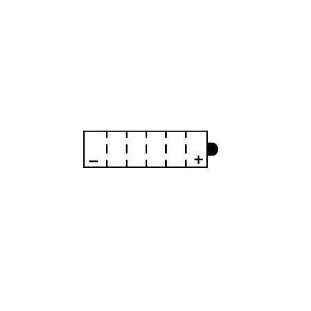 YUASA BATTERIE YB30CL-B - SANS PACK ACIDE (NON INCLUS)
