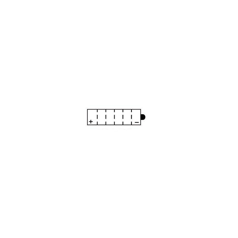 YUASA BATTERIE YB16-B - SANS PACK ACIDE (NON INCLUS)