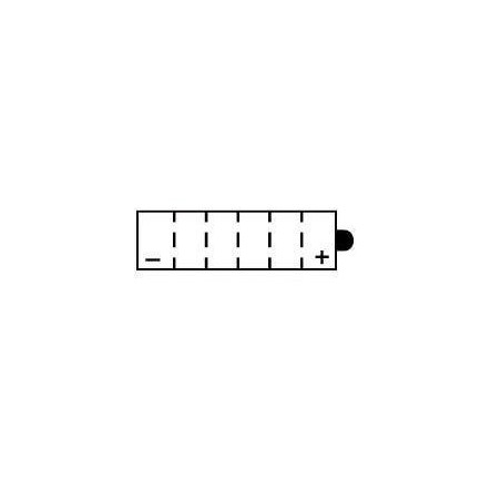 YUASA BATTERIE YB16L-B - SANS PACK ACIDE (NON INCLUS)