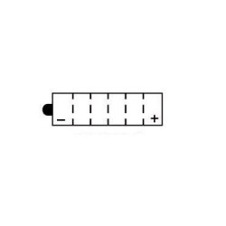 YUASA BATTERIE 51913 - SANS PACK ACIDE (NON INCLUS)