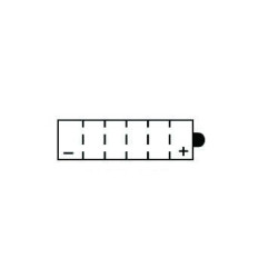 YUASA BATTERIE 52515 - SANS PACK ACIDE (NON INCLUS)