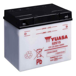 YUASA BATTERIE 52515 - SANS PACK ACIDE (NON INCLUS)