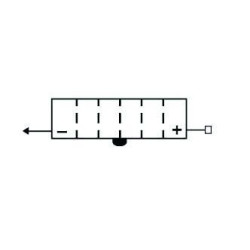 YUASA BATTERIE YB2.5L-C - SANS PACK ACIDE (NON INCLUS)