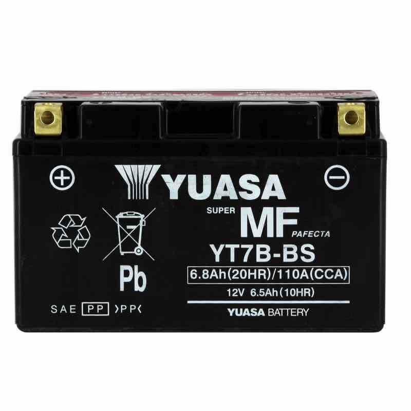 YUASA BATTERIE YT7B-BS AGM - AVEC PACK ACIDE (INCLUS)