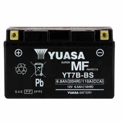 YUASA BATTERIE YT7B-BS AGM - AVEC PACK ACIDE (INCLUS)