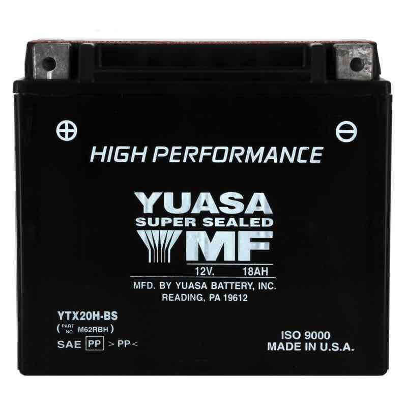 YUASA BATTERIE YTX20H-BS AGM - AVEC PACK ACIDE (INCLUS)