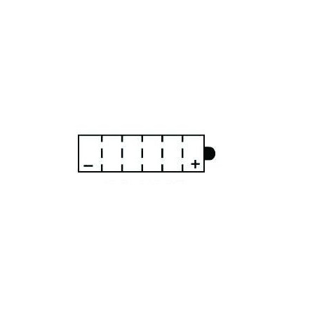 YUASA BATTERIE YB4L-B - AVEC PACK ACIDE (INCLUS)