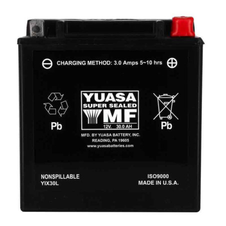 YUASA BATTERIE YIX30L AGM - AVEC PACK ACIDE (INCLUS)