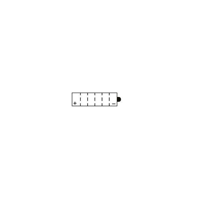YUASA BATTERIE YB9-B - AVEC PACK ACIDE (INCLUS)
