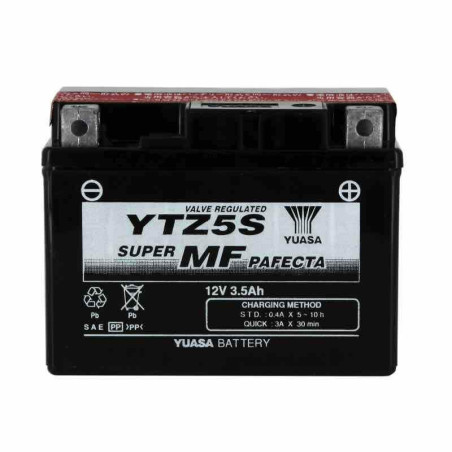 YUASA BATTERIE YTZ5S AGM - PRETE A L'EMPLOI