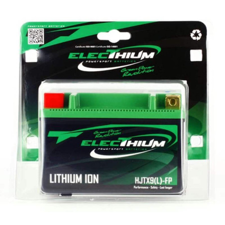 ELECTHIUM BATTERIE LITHIUM YTX9-BS (HJTX9(L)-FP)