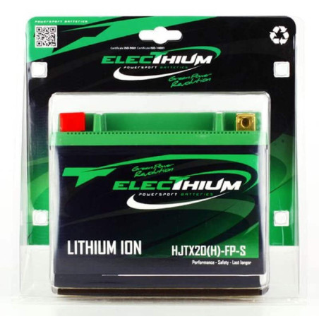 ELECTHIUM BATTERIE LITHIUM YTX20-BS (HJTX20(H)-FP-S)