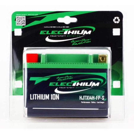 ELECTHIUM BATTERIE LITHIUM YTX14-BS (HJTX14H)