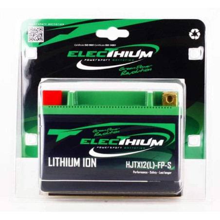 ELECTHIUM BATTERIE LITHIUM YTX12-BS (HJTX12(L)FP-S)