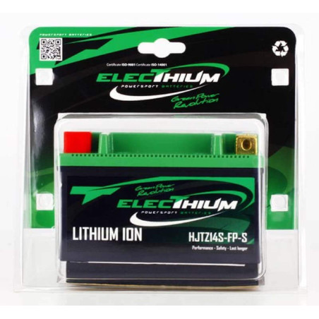 ELECTHIUM BATTERIE LITHIUM YTZ14S-BS (HJTZ14S-FP-S)