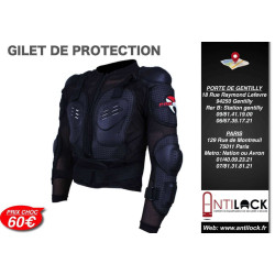 Gilet Armure de Protection Motard CE
