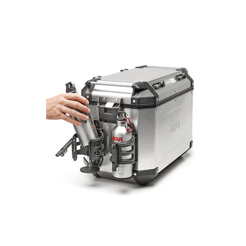 GIVI SUPPORT POUR GOURDE THERMOS EN NYLON RENFORCÉ DE FIBRE DE VERRE