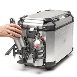 GIVI SUPPORT POUR GOURDE THERMOS EN NYLON RENFORCÉ DE FIBRE DE VERRE