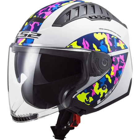 LS2 CASQUE JET OF600 COPTER CRISPY