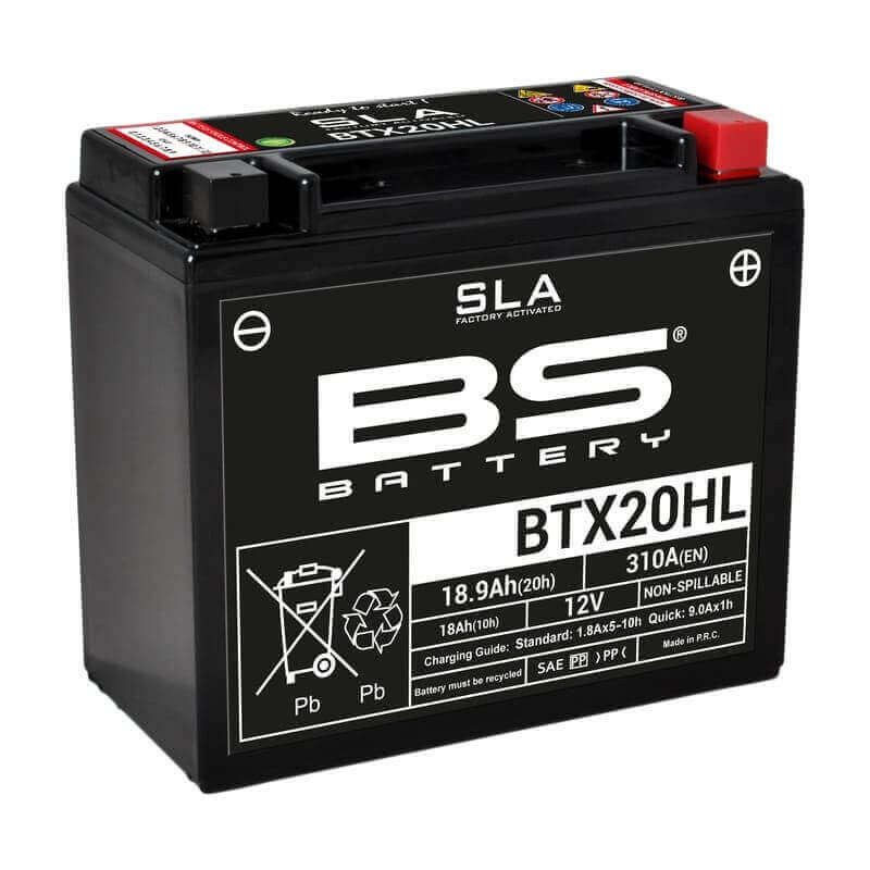 BS BATTERY BATTERIE BTX20HL - AVEC PACK ACIDE (INCLUS)
