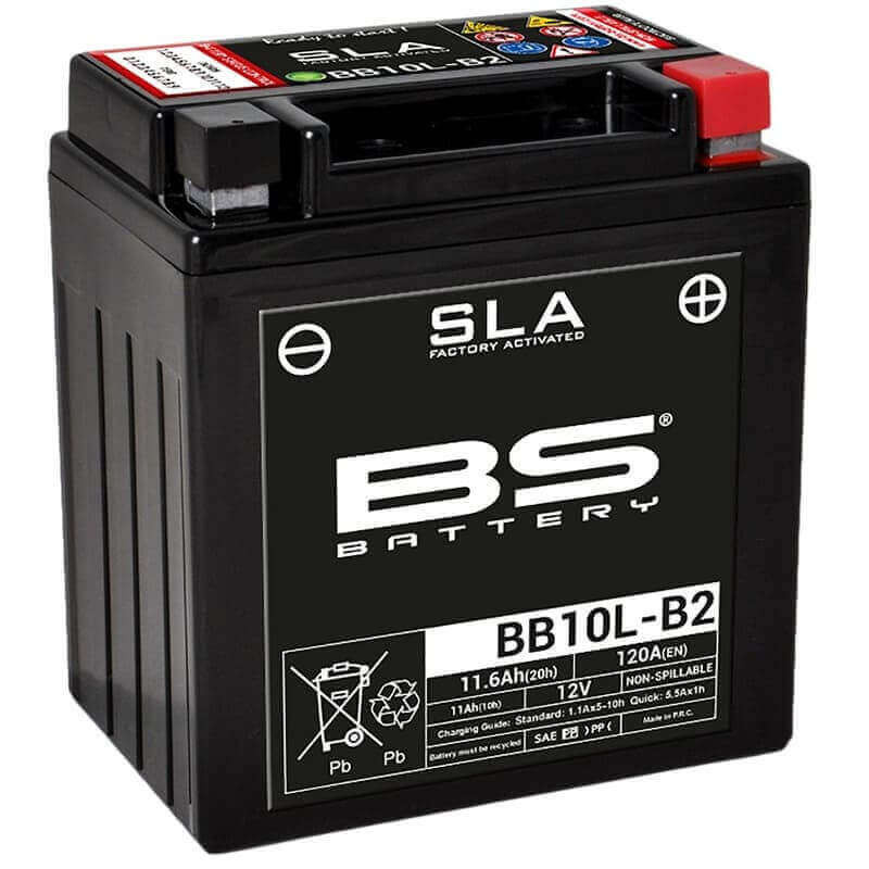 BS BATTERY BATTERIE BB10L-B2 - SLA AGM (ACIDE REMPLI)