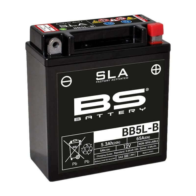 BS BATTERY BATTERIE BB5L-B - SLA AGM (ACIDE REMPLI)
