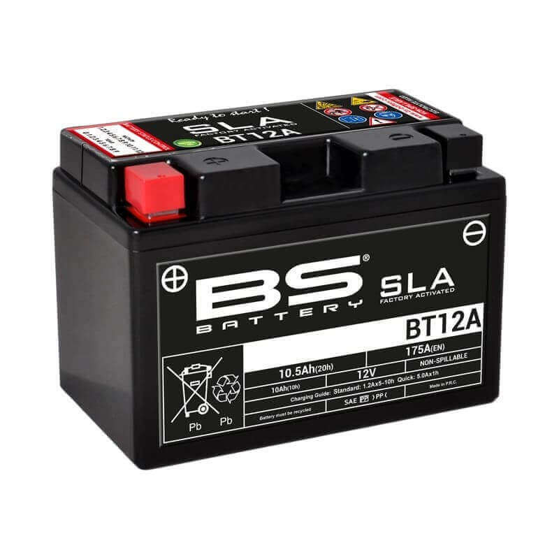 BS BATTERY BATTERIE BT12A - SLA AGM (ACIDE REMPLI)