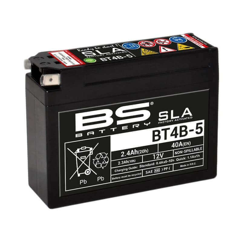 BS BATTERY BATTERIE BT4B-5 - SLA AGM (ACIDE REMPLI)