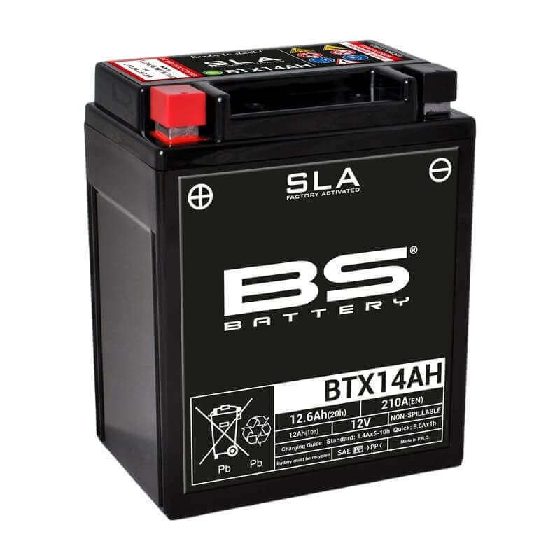 BS BATTERY BATTERIE BTX14AH - SLA AGM (ACIDE REMPLI)