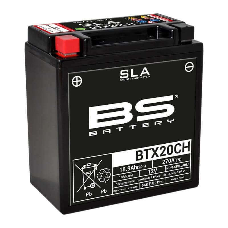 BS BATTERY BATTERIE BTX20CH - SLA AGM (ACIDE REMPLI)