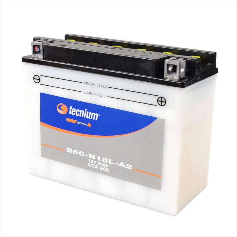 TECNIUM BATTERIE B50-N18L-A2 - AVEC PACK ACIDE (INCLUS)