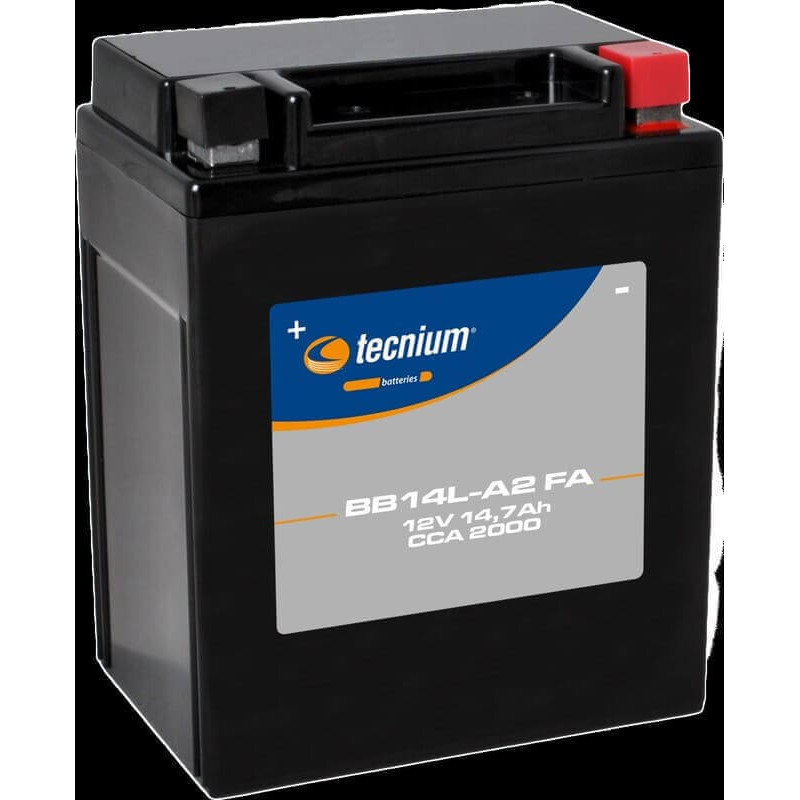 TECNIUM BATTERIE BB14L-A2 - SLA AGM (ACIDE REMPLI)