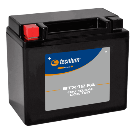 TECNIUM BATTERIE BTX12 - SLA AGM (ACIDE REMPLI)