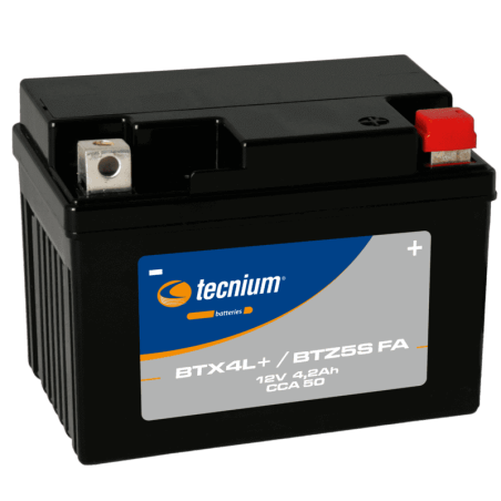 TECNIUM BATTERIE BTX4L+/BTZ5S - SLA AGM (ACIDE REMPLI)