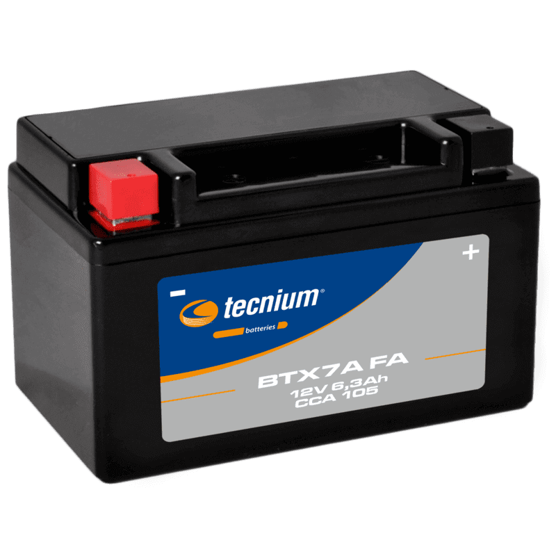 TECNIUM BATTERIE BTX7A - SLA AGM (ACIDE REMPLI)