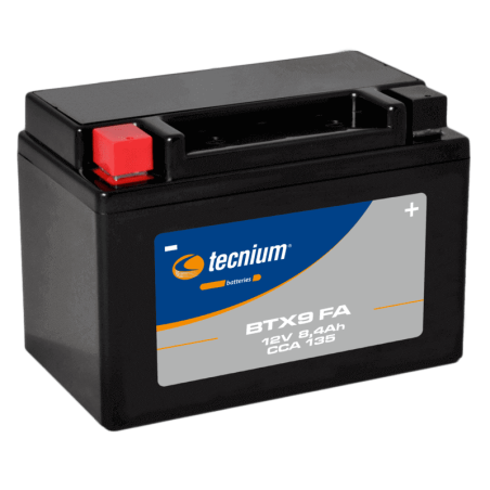TECNIUM BATTERIE BTX9 - SLA AGM (ACIDE REMPLI)